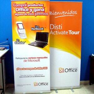 Porta Banner Roll-Up 85×200 cm